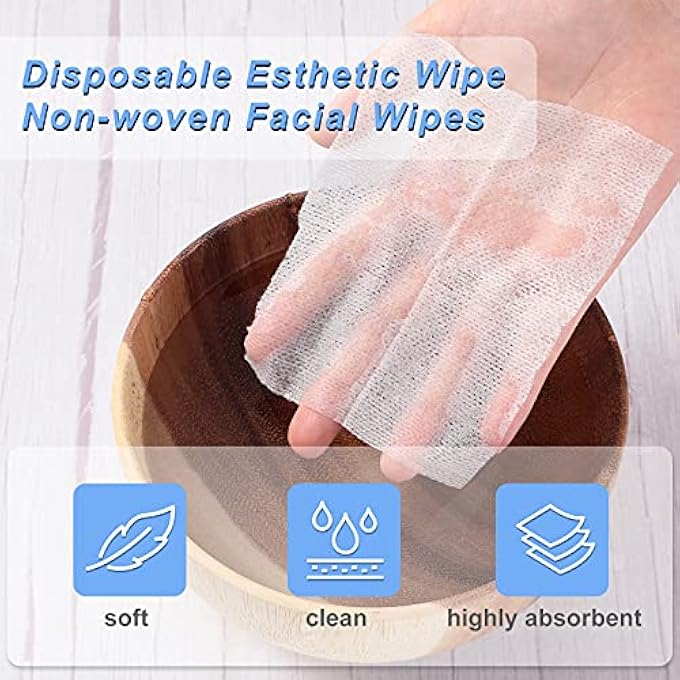 Swiffen 4 X 4 DISPOSABLE ESTHETIC WIPE NON-WOVEN FACIAL WIPES SQUARES AESTHETIC WIPE LINT-FREE WIPES SPA PETITE SILKEN FOR PRODUCT APPLICATION AND MEDICAL CARE (200 PIECES) - Image 3